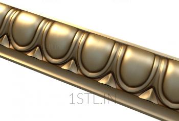 Baguette (BG_0010) 3D model for CNC machine